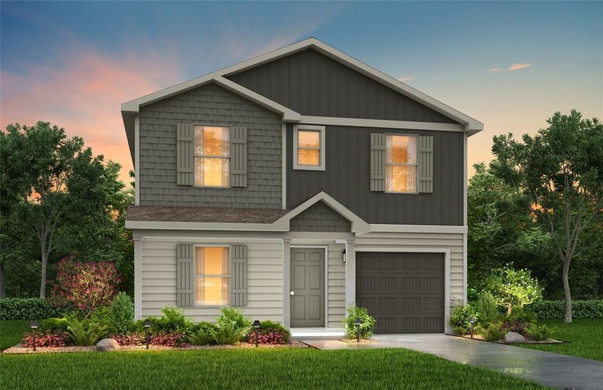 MLS# 21013046 - Built by NHC - Feb 2026 completion! ~ The Shenandoah plan combines functional design with ample space, making it perfect for families of all sizes. This 2-story home offers 4 bedrooms, 2.5 bathrooms, a spacious loft, and 2,001 square feet of versatile living space. Step inside and you’ll first discover a flex room, ideal for a home office, playroom, or hobby space. Continuing down the hallway, a conveniently located half bathroom provides added ease for guests. At the heart of the home, the open-concept kitchen, complete with an island, overlooks the dining area and family room, creating the perfect setting for family time and entertaining. The staircase, located across from the kitchen, provides access to the upper level. The upper level is designed with comfort and convenience in mind. It features a private primary suite with an en suite bathroom and walk-in closet, three secondary bedrooms, and a full bathroom. A spacious loft offers additional flexible space for a game room or cozy retreat. The laundry room is also on this level, making chores a breeze.