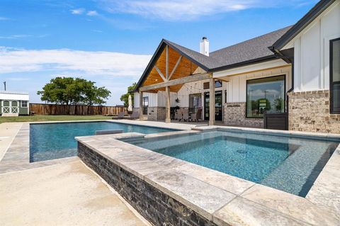 A home in Weatherford