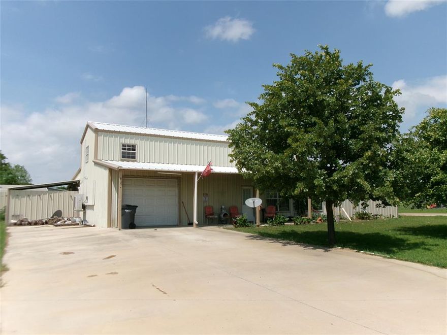 Welcome to Your Two Story Rustic Barndominium With Cedar Walls Inside Your Home. Includes Two Bedrooms And Two baths And An Insulated 800 SQ FT Plus Garage Workshop. Heating And Cooling Is Provided By Energy Efficient Mini Splits For Your Home In Three Areas And Garage Workshop. In Your Backyard Comes With Custom Metal Privacy Fencing. Home Is Located On Two Lots With Large Driveway To Park Your Boat. Holiday Villages Is A Resort Style Community With Private Boat Ramps To Use When You Go Fishing In The World Famous Lake Fork. Community Pool, Clubhouse And Lots Of Green Space For The Family To Enjoy. Hurry On By Before This One Is Gone!