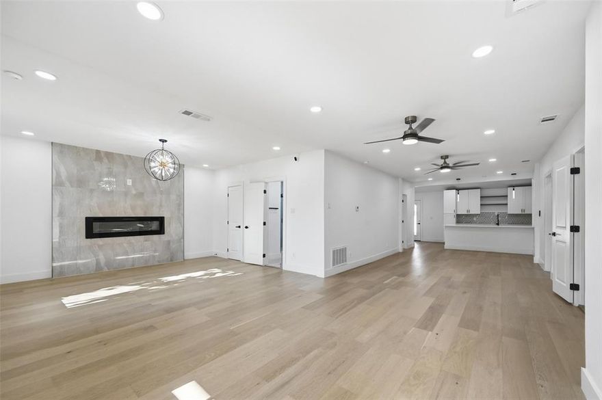 Step inside to this move in ready gem where modern design meets everyday comfort! Offering ample natural light, the open-concept layout showcases new flooring and a stunning kitchen complete with sleek countertops, stainless steel appliances, and generous prep space-ideal for both daily living and entertaining. Both bathrooms have been reimagined with designer finishes, creating a refined, spa-like experience. The airy living areas flow seamlessly, offering plenty of room to relax or host guests. Outside, enjoy a private backyard, a covered front porch ideal for morning coffee, and a detached two-car garage for added convenience. Ideally located just minutes from Downtown Dallas, the Cotton Bowl, and major highways, this home delivers the perfect blend of style, function, and accessibility.
**Seller Paid Interest Rate Subsidy Available – Limited-Time Buyer Opportunity This home is eligible for a seller-paid interest rate subsidy designed to significantly reduce the buyer’s monthly payment in the first year(s) of ownership. This program allows qualified buyers to enjoy lower upfront payments while maintaining long-term financing flexibility. The subsidy has been strategically structured to enhance affordability without affecting overall purchase price.**