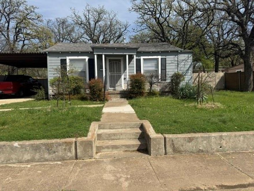 Welcome to 2609 Yaeger Street, a charming and inviting home nestled in a well-established Fort Worth neighborhood. This property offers a perfect blend of comfort, character, and convenience, making it ideal for both first-time buyers, investors or those looking to settle into a quiet community.