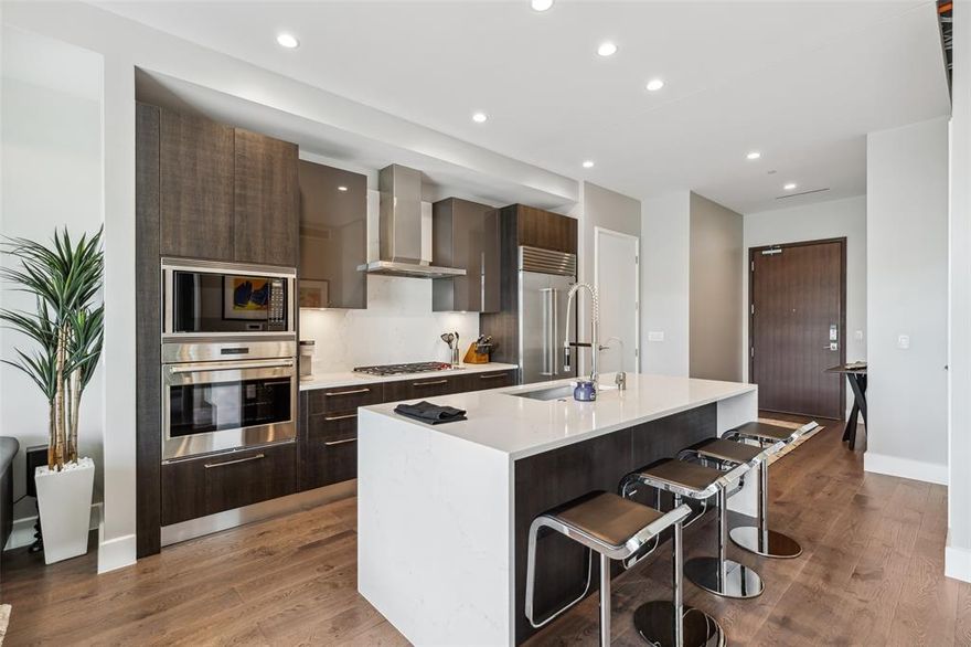 It is cozy condo has a beautiful view of the Legacy West Street from the 7th floor in the highrise building and easy to go out and enjoy to the restaurants and shopping in the Legacy West.