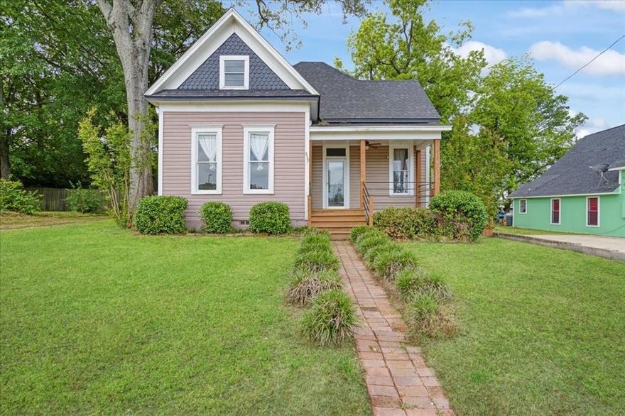 Classic beauty in the heart of historic downtown Mt. Pleasant TX within walking distance to coffee shops, restaurants, and shopping. Well-kept 4 bedroom 2 bath home with granite countertops, 12ft ceilings, laminate & tile flooring, updated light fixtures, and large windows. Completely updated bathroom with stunning stone and granite walk-in shower, rainfall showerhead and modern vanity. Come enjoy a custom front porch and outside spaces large enough to host friends and family; other outdoor amenities include privacy fence, and 2 storage buildings. Plus an additional cozy 840 SF mother-in-law suite boasting 1 bedroom 1 bath and an open living kitchen area. Must See to Appreciate!