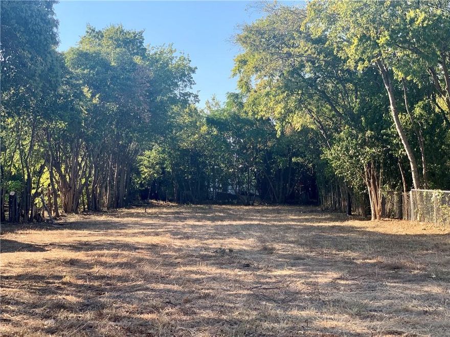 Come take a look at this nice open lot in the heart of Waco! This .19 acre is zoned R-2 and could be used as an independent home site, or for a duplex. The land has been recently cleared and measures 50 feet by 165 feet. With lots of shade cover from mature perimeter trees, a convenient location, and just minutes from the downtown, this is a great spot for a new build.