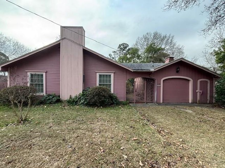 This beautifully maintained 3-bedroom, 2-bath home offers 1,979 square feet of timeless charm and thoughtful design. From the moment you enter, the living room welcomes you with a cedar closet, built-in shelving, a gas heater, and classic wallpaper trim with matching curtains that enhance the home’s character. The spacious primary suite features two closets and a private ensuite bathroom complete with a walk-in shower, Italian sink, and towel warmer. The second bedroom includes a walk-in closet and a built-in storage bench, surrounded by windows that provide peaceful views of the side yard, while the third bedroom offers built-in shelving and a generously sized closet. Additional highlights include a functional laundry room with a stackable washer and dryer and sink, and a secondary bathroom featuring a walk-in tub, marble surround tub, Italian toilet, and sink. The cozy den showcases a gas log fireplace with a blower, perfect for relaxing evenings. The dining room is surrounded by windows, allowing natural light and scenic views of the backyard. Major updates include a roof replacement in 2017, exterior paint in 2018, and new windows installed in 2012. Motion lights add extra convenience and security. Situated on a 0.1120-acre lot, this home has been exceptionally well cared for and is ready to be enjoyed by its next owner.