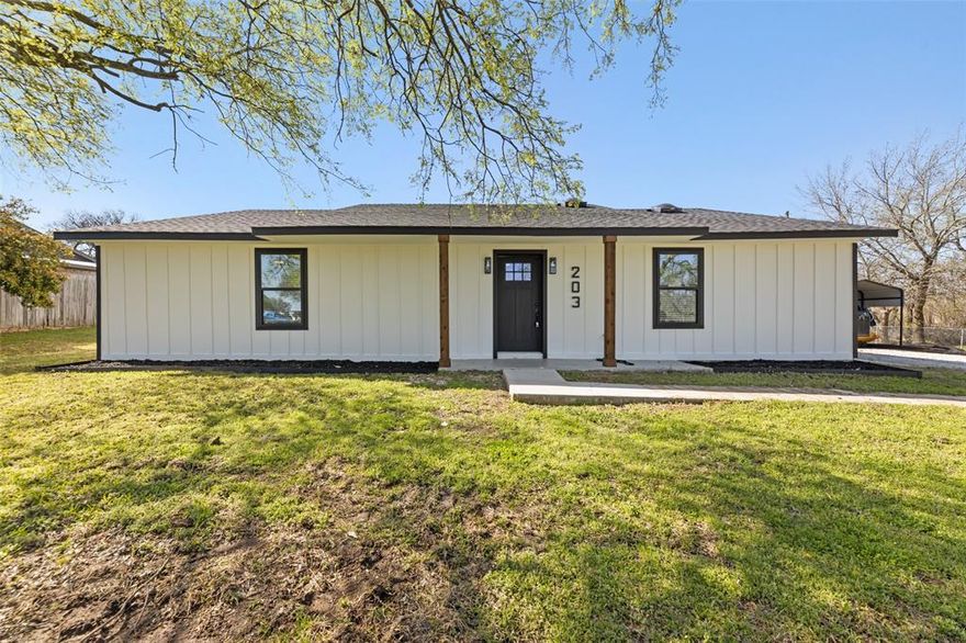 JOSHUA ISD with Cleburne property taxes! Welcome to this beautifully remodeled 3-bedroom, 2-bath home situated on a generous .509-acre lot, offering the perfect blend of modern upgrades and quiet, country charm. Nestled in a tranquil setting, this property provides the privacy and space you’ve been looking for while still offering convenient highway access. Step inside to discover a completely updated interior featuring new flooring, fresh paint throughout (inside and out), and stylish decorative lighting that enhances every room. The fully renovated kitchen boasts brand-new cabinets and a clean, modern feel, ideal for both daily living and entertaining. Both bathrooms have been upgraded with refreshed showers, creating a comfortable and contemporary space. Major system updates—including an updated roof, new HVAC system, new water heater, and updated electrical—offer added value and peace of mind. Outside, enjoy a private backyard with a brand-new fence, perfect for relaxing, hosting, or enjoying the quiet surroundings. The property also includes a 1-car garage plus additional covered parking for extra convenience. If you’re looking for a move-in-ready home with modern upgrades, space to spread out, and a peaceful, country-style atmosphere, this one checks all the boxes.
