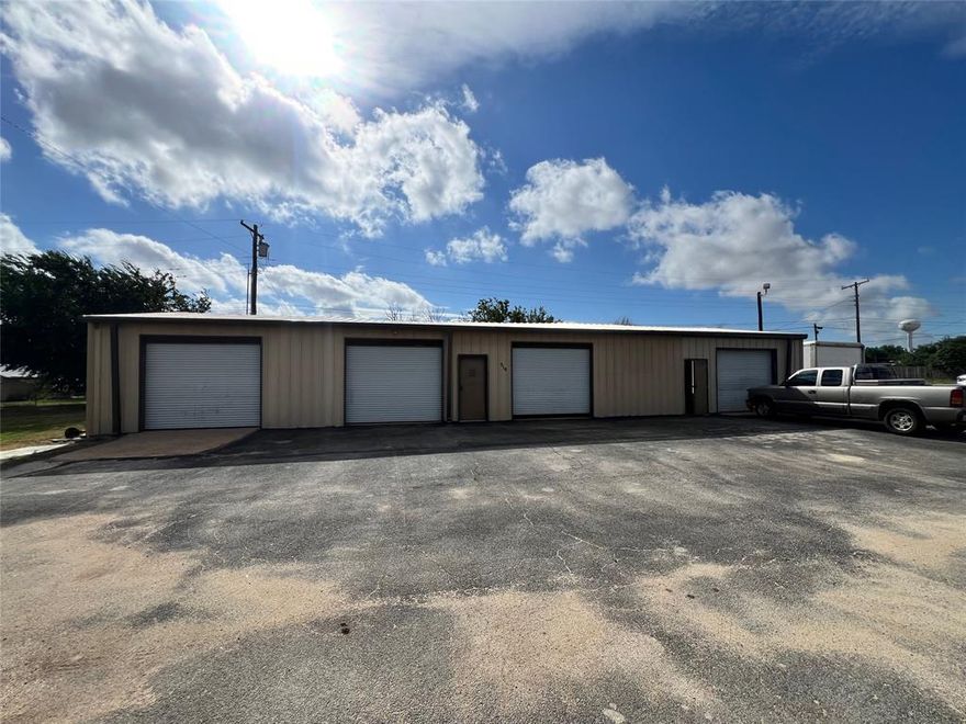 Excellent shop space in Merkel including 4 bays plus office space! This property is in great condition, and features full insulation, updated electrical, updated plumbing, the works! Shop features a paint booth, wash bay, and two more bays perfect for body work, or any other mechanic application. This would also make a great hobby shop for a little evening or weekend work! Property is being auctioned on Sunday 7-13 at 12pm. Property is being sold as-is, where-is and is a CASH ONLY sale!