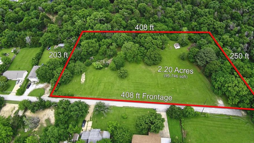 Positioned in a quiet, established neighborhood, this 2.2 acre property offers a rare chance to build, develop, or invest in a rapidly growing Dallas corridor. With approximately 408 feet of road frontage, the site provides exceptional access and flexibility for a variety of uses.

The property features a mix of flat open land and mature trees, creating an ideal setting for a custom estate, multiple home sites, or a small residential development project. An existing structure is present and considered a teardown, allowing for a clean slate to bring your vision to life.

Surrounded by well-kept single-family homes, this location balances privacy and accessibility and is only minutes from major roads, shopping, dining, and everyday conveniences.

Opportunities of this size and frontage within Dallas are increasingly rare. Whether you're a builder, investor, or end user looking to create something special, this property offers the space, layout, and location to make it happen.