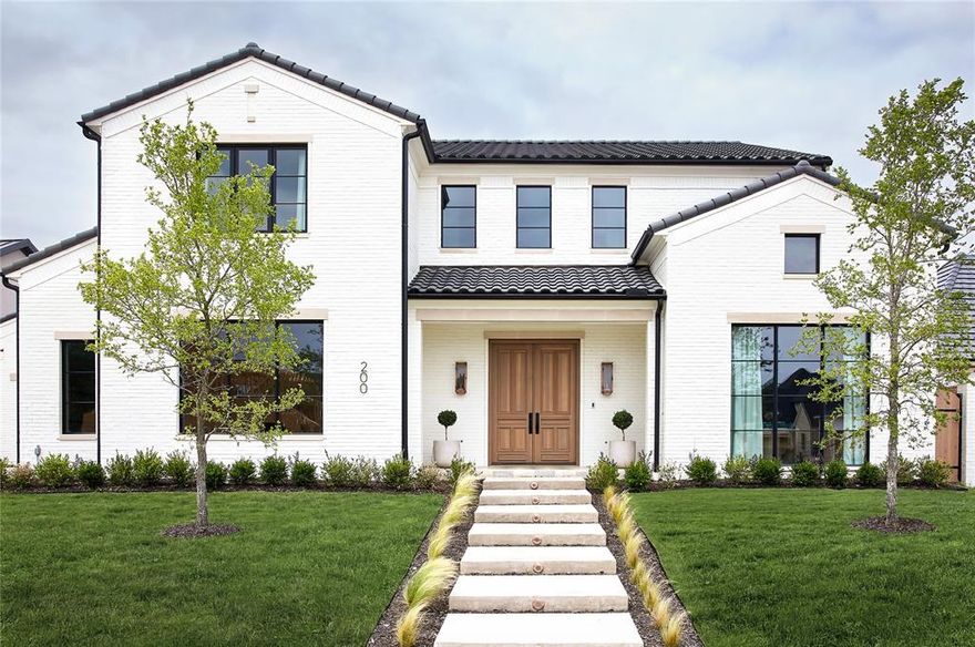 This stunning 2022 custom-built masterpiece by HW Homes is located in the highly desirable Metairie subdivision of Southlake, awaiting its next owners. Just moments from the future high-end Carillon Parc, featuring a Bellagio-style water fountain, this home is the epitome of luxury and convenience. Perfectly designed for both entertaining and everyday family living, it boasts 4 bedrooms, 4.5 baths, an office, and a game room. The open floor plan is complemented by elegant Roman arches, meticulous attention to detail, and exceptional design throughout.  Step outside to your private backyard oasis, complete with a pool, spa, and fire pit — the ultimate space for relaxation and entertainment. The 3-car garage is divided into a 2-car section and a 1-car section, with the latter thoughtfully converted into a private theater room. Custom built-ins are featured throughout the home, adding both style and functionality.  The gourmet kitchen is a chef’s dream, open to the main living area and outfitted with top-tier appliances, a pot filler, custom white oak cabinetry, and a spacious pantry with pull-out shelving. The oversized island is perfect for family gatherings and entertaining.  The primary suite serves as a true retreat, offering a serene escape with a spa-like bath, soaking tub, oversized shower, a generous walk-in closet, and a dedicated vanity area, all with stunning views of the pool. Each additional bedroom includes a walk-in closet and private en-suite bath, each showcasing custom finishes.  Upon entering, you’ll be greeted by soaring ceilings, abundant natural light, and gorgeous white oak hardwood flooring throughout. Just minutes from DFW Airport, this home offers both luxury and convenience in the highly coveted city of Southlake. Schedule your private viewing today!