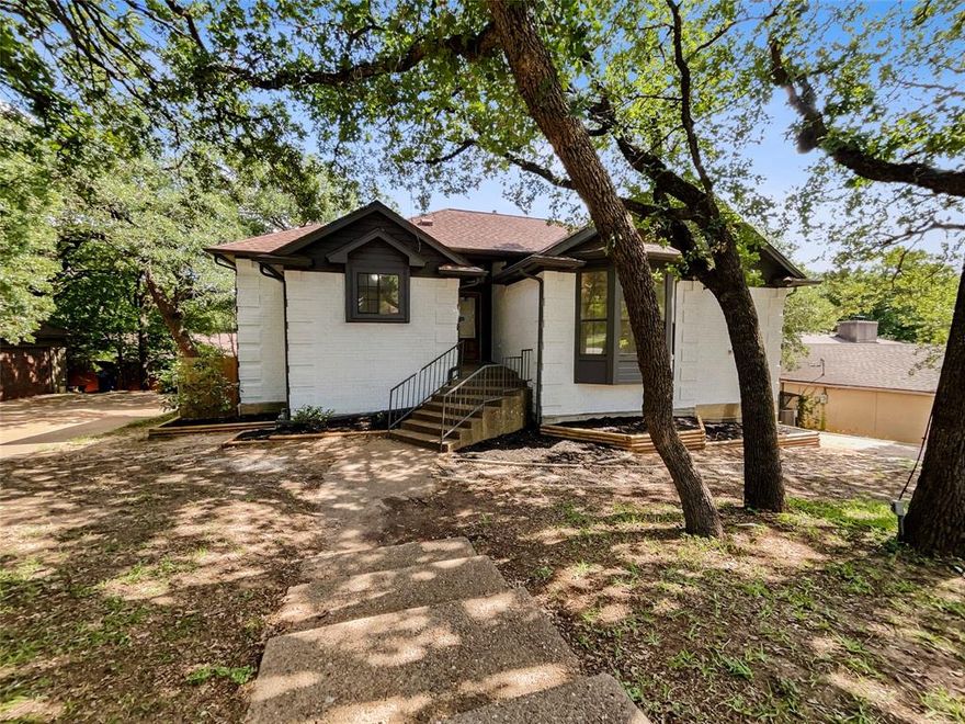 This property is a great opportunity for anyone looking for a new home. It features a natural color palette, fresh interior and exterior paint, and partial flooring replacement in some areas. The living room features a fireplace perfect for those cold winter nights. The kitchen has a nice backsplash, perfect for those who enjoy cooking. The primary bathroom has double sinks and good under sink storage. There are also other rooms for flexible living space. The backyard is fenced in and has a sitting area, perfect for relaxing outdoors. This property offers a great opportunity for anyone looking for a new home. Don't miss out on this great opportunity! This home has been virtually staged to illustrate its potential.