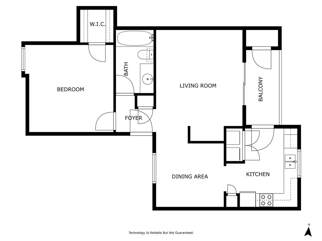 Dallas, Texas 75248, United States, 1 Bedroom Bedrooms, ,1 BathroomBathrooms,Residential,Active,124842