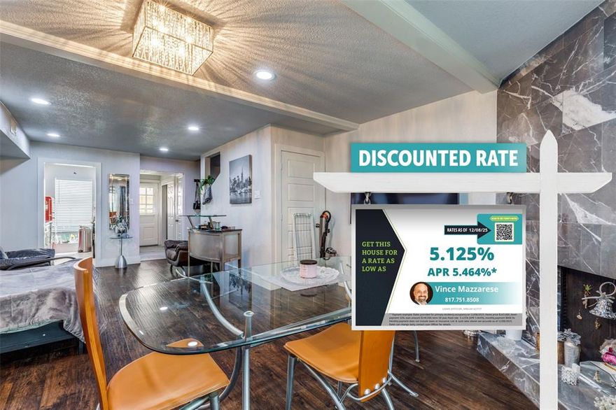 This house comes with a REDUCED RATE as low as 5.125% (APR 5.464%) as of 12.05.2025 through List & Lock™. This is a seller paid rate-buydown that reduces the buyer's interest rate and monthly payment. Terms apply, see disclosures for more information.
Beautifully updated condo in a gated community in prime Richardson. Enjoy lake views, private backyard with patio, community pool, and covered parking. Excellent condition, move-in ready. Minutes from Highway 75, shops, parks, and top schools. Must see!