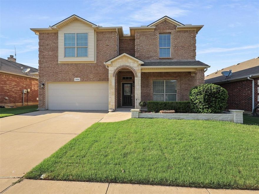 An absolute gem! This home has been completely updated. Granite countertops, New Stainless-Steel LG appliances. New High End Hand Scraped Hardwood Floors, New tile in the kitchen, bathrooms and laundry room. New oversized baseboards throughout. Fresh paint throughout including cabinets. New toilets and new vanity in powder room. Surround sound hook-ups in the living room. This house has a full soft water system that will change your life. This is a rare find in Argyle ISD. Don't wait, come and see it today!