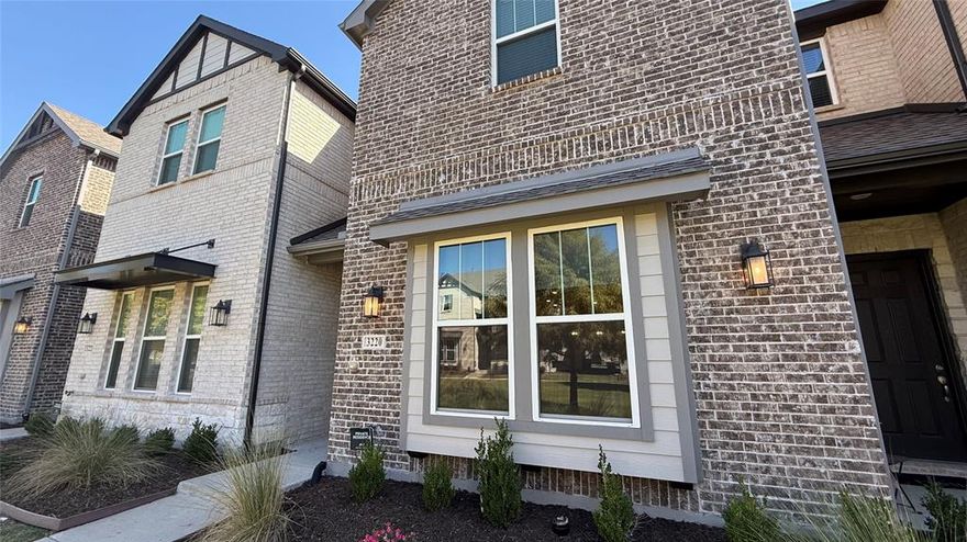 1,996 SQ FT! 3 bedroom, 2.5 bath home in Sachse's desirable The Station Phase community. Spacious two-story floor plan with open living areas, perfect for entertaining! Charming kitchen with included appliances: Dishwasher, Dryer, Microwave, Oven, Refrigerator, and Washer. Carpet and tile flooring in all the right places. Primary suite features a walk-in closet and private bath. Three nicely sized bedrooms plus a flexible bonus space—ideal for a home office or den. Enjoy a backyard with a grassy area and a 2-car garage! Excellent Sachse location near schools, parks, dining, and entertainment. Community amenities include scenic biking and walking trails.