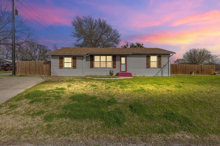 Rare Find in Commerce! This 3-bedroom home is a dream for anyone needing serious space, featuring BOTH a detached 2-car garage AND a separate, high-end workshop.

Inside, enjoy a cozy, character-filled kitchen with rich wood cabinetry, a decorative backsplash, and a functional island. But the exterior amenities truly set this property apart: 

The Workshop: A massive, fully spray-foam insulated shop with dual overhead doors, built-in cabinetry, and heavy-duty lighting. Perfect for a home business, car restoration, or a climate-controlled studio.

The 2-Car Garage: A separate, spacious garage ensures your vehicles stay protected while leaving the workshop entirely for your projects.

The Garden: A gardener’s paradise featuring fenced-in raised garden beds, ready for your spring planting.

The Pet Suite: A unique, fully finished and climate-controlled dog house or play shed with its own porch and AC.

Outdoor Entertaining: Relax on the large wooden deck featuring a custom granite-topped barrel bar, overlooking the private, fenced yard.