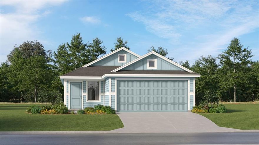 LENNAR - Eagles Crossing - Pinehollow Floorplan - This single-level home showcases a spacious open floorplan shared between the kitchen, dining area and family room for easy entertaining. An owner’s suite enjoys a private location in a rear corner of the home, complemented by an en-suite bathroom and walk-in closet. There are three secondary bedrooms along the side of the home, which are comfortable spaces for household members and overnight guests.

Prices, dimensions and features may vary and are subject to change. Photos are for illustrative purposes only.