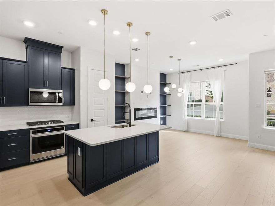 Step inside this standout three-story Carrollton townhome nestled near Willow Bend for unbeatable access to unlimited shopping, dining and entertainment! From the moment you walk in, you’ll notice the custom finishes throughout - upgraded lighting, wallpaper, and fixtures. The open-concept main level invites effortless flow between living, dining and kitchen, making it perfect for relaxed everyday living or stylish entertaining. Upstairs, you’ll find 3 serene spacious bedrooms, and the third level offers space to flex - think media room, guest retreat or home office. Outside your door lies more than just home - it’s community. Dive into summer at the resort-style pool, host friends in the clubhouse or sneak in a workout at the newly upgraded on-site gym. All of this in a neighborhood that’s as convenient as it is desirable!