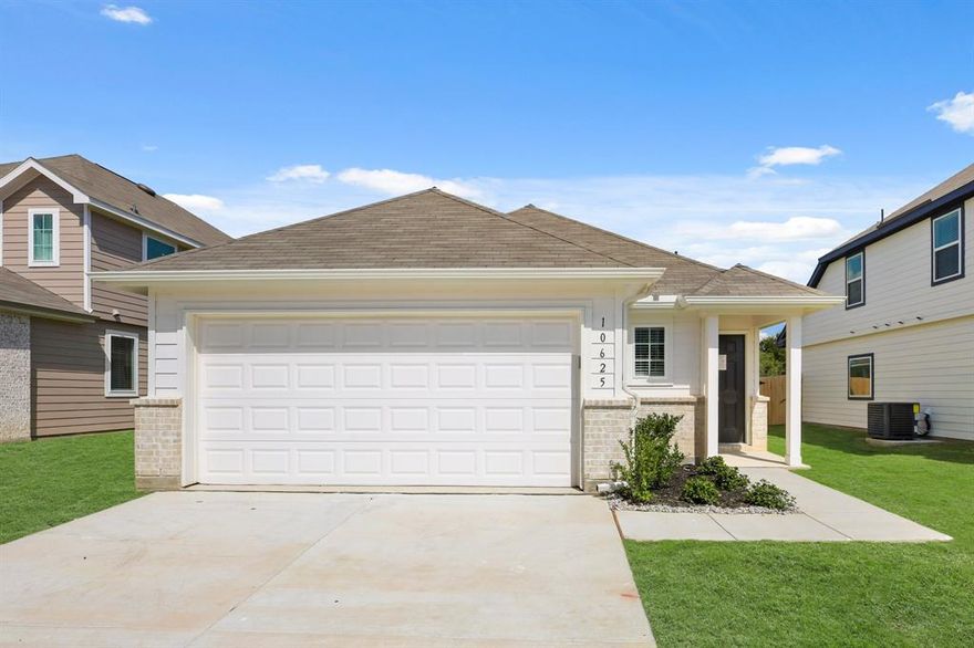 Love where you live in Deer Creek in Fort Worth, TX! The Aspen floor plan is a charming 1-story home with 3 bedrooms, 2 bathrooms, and a 2-car garage! This home has it all, including vinyl plank flooring throughout the entire home and tray ceilings for some dramatic flair! The gourmet kitchen is sure to please with 42” white cabinetry, granite countertops, and stainless-steel appliances! Retreat to the Owner’s Suite featuring double sinks with granite countertops, a separate tub and shower, and a spacious walk-in closet! Enjoy the great outdoors with a sprinkler system and a covered patio! Don’t miss your opportunity to call Deer Creek home, schedule a visit today!