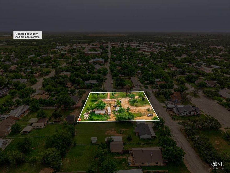 Discover an exceptional opportunity to build your dream home on this expansive 1.2-acre corner lot at 202 5th Avenue, nestled in the historical heart of Coleman, Texas. This desirable property offers the perfect canvas for new construction within an established and charming neighborhood. Previously the site of a home, this cleared lot provides an ideal, ready-to-build foundation. Adding to its unique appeal, a storage building on the property has been converted into a functional efficiency apartment, offering immediate utility or potential for additional income. Embrace the rich history and quiet community of Coleman while enjoying the generous space this large corner lot provides. With ample room for a custom home, landscaping, and more, 202 5th Avenue is an unparalleled chance to create your personalized sanctuary in a coveted setting.