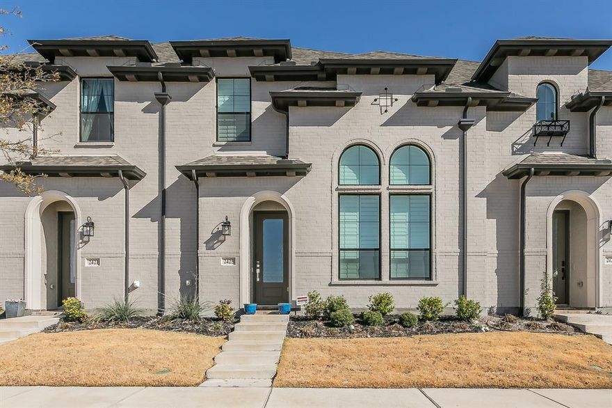 Looking for your dream home in Aledo ISD, nestled in the ultimate luxury and convenience of Walsh Ranch? Look no further! This stunning upgraded 3-bedroom, 2.5-bathroom home is designed for both comfort and style. The upgrades are endless, featuring custom built-in cabinetry, designer wallpaper, modern accent walls, and a truly one-of-a-kind owner's suite. The suite serves as a peaceful retreat, complete with an ensuite bathroom featuring a relaxing soaking tub, an oversized walk-in closet with built-in drawers, and elegant finishes. Step outside to a low-maintenance backyard with artificial turf and custom stonework, perfect for enjoying those cool spring nights. Located in the highly sought-after Walsh Ranch community, this home offers access to resort-style amenities, including neighborhood pools, ponds, scenic trails, a state-of-the-art fitness center, a grocery store, and more. Experience luxury living at its finest—because in Aledo, it’s always a great day to be a Bearcat!