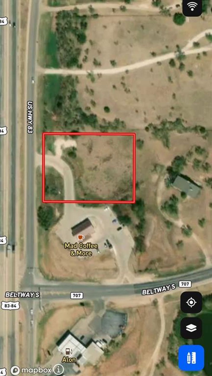 This is a rare opportunity to own prime commercial land in the bustling southeast Abilene area. Located just a few miles away from fast food, many small businesses, Hendricks Hospital, a pharmacy, banks and Wylie schools, this 1.29 acre property boasts a high traffic location and is adjacent to Mad Coffee. The upcoming residential and commercial developments in the area are set to make this property even more valuable in the near future. The parcel has been cleared and provides easy access for ingress and egress through FM 707 and HWY 83-84. there are currently no utilities, the lot is inside city limits and will have access to city water and sewer services. If you're looking to build your business in a strategic location with great potential for growth and profitability, then this property is perfect for you. Don't miss out on this rare opportunity to invest in one of the growing sought-after areas of Abilene!