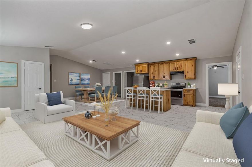 Looking for a home to rent in the fast growing Sherman area?  This home on a nearly .3 acre has been beautifully renovated and is waiting for you!  This home offers generous secondary bedrooms and a massive Primary with gorgeous Primary bath with walk in shower.  Don't miss the fresh and bright kitchen with island that overlooks the huge living room - plenty of space and a large eat in kitchen space big enough for a 6-8 top table for celebrations!  Don't miss the 2 car garage and carport for plenty of parking - **No pets no exceptions**  Please review Tenant Selection Criteria and other documenation uploaded in Transaction desk before submitting application.  Also available for sale MLS 20798951