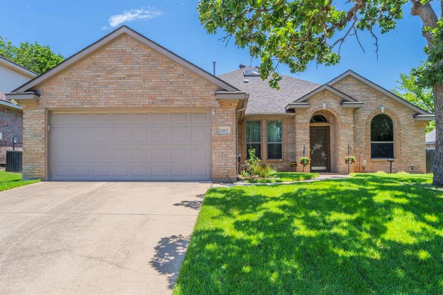 Welcome to this immaculate 3-bedroom, 2-bath home nestled in a sought-after community featuring a sparkling pool and playground—perfect for families and outdoor fun! With 2,164 sqft of well-designed living space, this home offers comfort, function, and style in every corner. Built in 1998 and meticulously maintained, it features a spacious 2-car garage, a versatile gameroom, and a dedicated office ideal for remote work or study. The chef’s kitchen is a true showstopper—complete with a massive pantry, modern appliances, and an open layout that flows into the family room with a cozy fireplace. Enjoy the privacy of a split-bedroom floorplan, offering a peaceful retreat in the spacious primary suite. Step outside to a fully fenced backyard with a privacy fence—perfect for relaxing or entertaining. A full sprinkler system helps keep the yard lush year-round. Located in the highly acclaimed Keller ISD, this beautiful home delivers everything you’re looking for in an amenity-rich, vibrant neighborhood. Don’t miss your chance to call this one home!