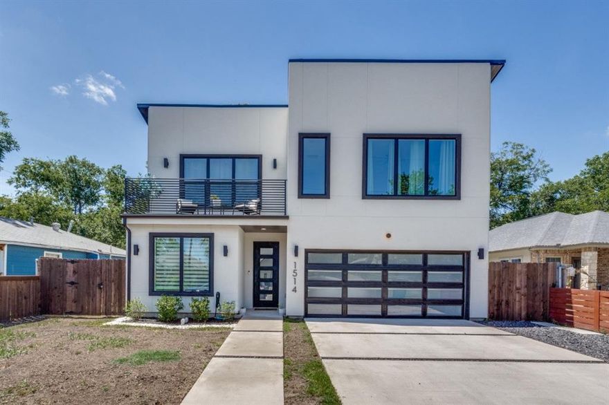 Stunning Contemporary Home Near Trinity Groves & Downtown!

Experience modern living in this beautifully crafted home featuring an open-concept layout, sleek quartz countertops, a waterfall island, and high-end appliances. This home is designed for both comfort and versatility, offering a private home office and a dedicated media room—perfect for remote work and entertainment. The spacious floor plan includes 4 bedrooms and 3 full baths, highlighted by a luxurious primary suite with dual vanities and a separate shower. Step outside to your private backyard retreat—ideal for al fresco dining or relaxing evenings. Located just minutes from the vibrant Trinity Groves and Downtown Dallas, this home offers the perfect blend of contemporary style and everyday functionality. A must-see!