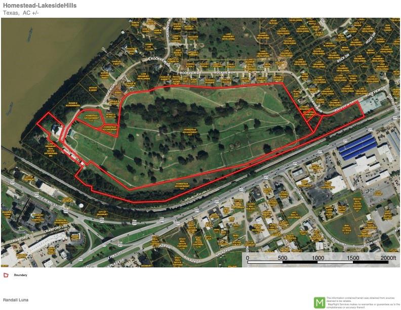 76 acres plus or minus on 377. A golf course currently leases the property.  In the heart of Granbury with endless possibilities. Half acre of it is main body lakefront property.  Possible owner finance with 20 percent down.