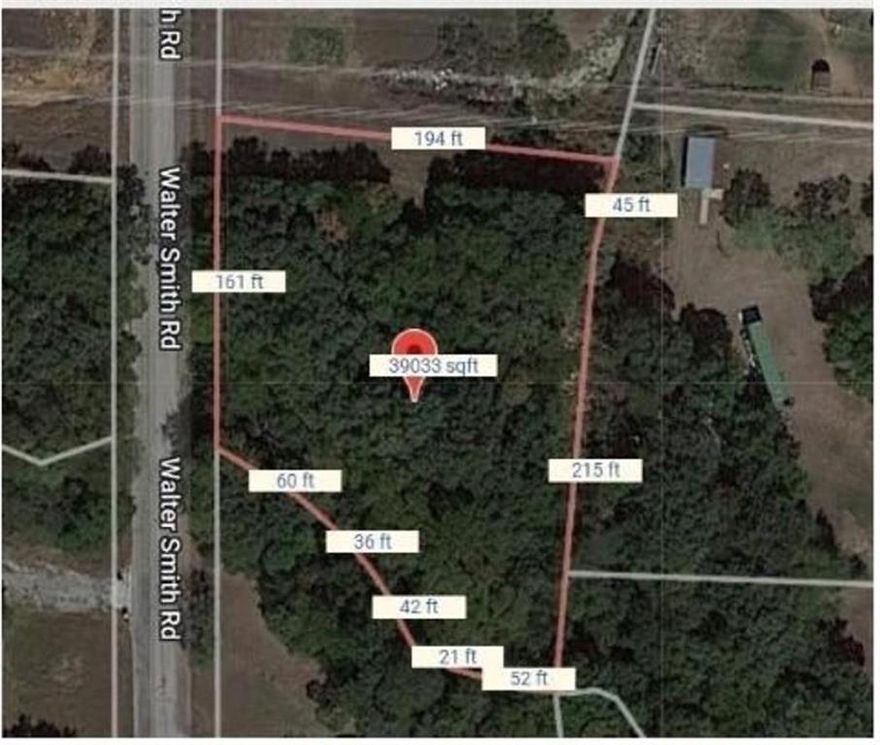 Great opportunity to build in Azle!  Just under an acre in size, this lot is currently heavily treed.  Electric service is nearby, water and sewer will be needed.