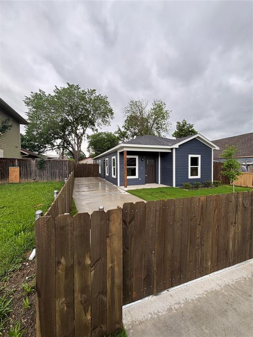 Seller is offering $10,000 in closing cost assistance with a preferred lender! This stunning new construction home near downtown Fort Worth showcases the highly sought-after Caldwell floor plan with 3 bedrooms, 2 bathrooms, and 1,384 square feet of well-designed living space.

The open layout creates an inviting atmosphere, with the kitchen serving as the heart of the home—featuring granite countertops, stainless steel appliances, and generous cabinet space overlooking the living and dining areas. Luxury vinyl plank flooring enhances the main living spaces, while plush carpeting in the bedrooms adds warmth and comfort. Thoughtfully designed custom closets and a dedicated full-size washer and dryer area offer everyday practicality.

The fully fenced yard provides the perfect space for outdoor enjoyment, pets, or entertaining. Conveniently positioned just minutes from downtown Fort Worth with easy access to shopping, dining, and major roadways, this home blends modern style with unbeatable location.