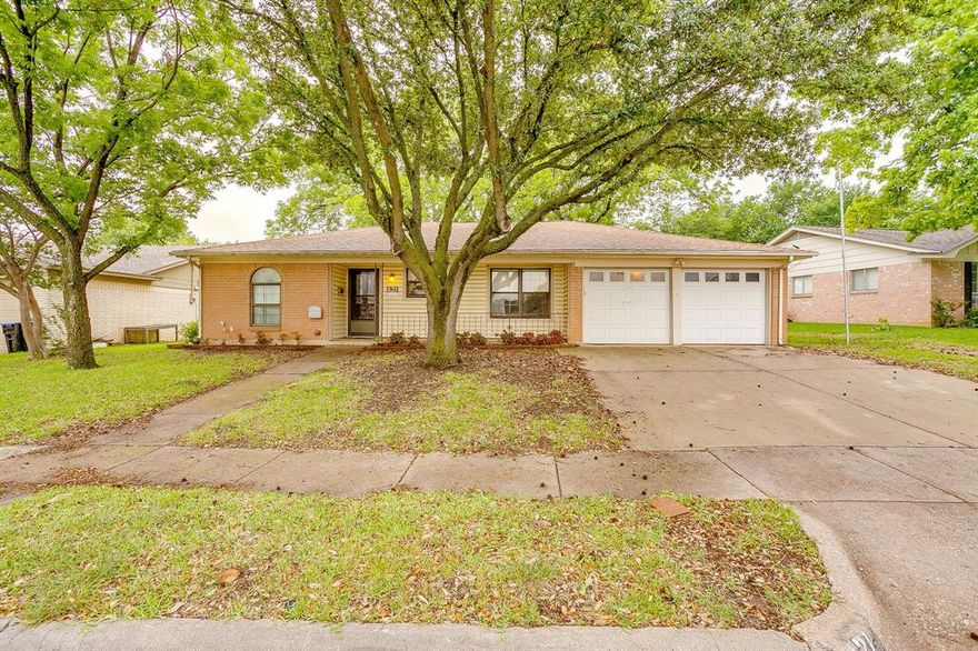 Step into comfort and opportunity in this charming 3-bedroom, 2-bath traditional home in sought-after Southwest Village, Burleson. With 1,471 square feet of thoughtfully designed space, this home features a spacious living room perfect for relaxing or entertaining, plus a smart split-bedroom layout that offers privacy for everyone. Enjoy year-round versatility in the impressive 21x20 sunroom-enclosed patio—ideal as a second living area, playroom, or home office. Sunroom is not included in the square footage. Outside, a 21x12 covered patio invites weekend gatherings, while the 12x18 shop and 10x10 shed—both with electricity—provide incredible value for hobbies, storage, or investment potential. Located in close proximity to local schools, this home offers added convenience for busy mornings and daily routines. Whether you're buying your first home or expanding your investment portfolio, this property checks all the boxes. Schedule your showing today and see the possibilities firsthand!