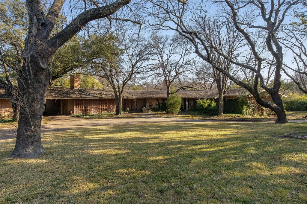 Available for the first time in 54 years, this beautiful property is located on Strait Lane in the heart of the prestigious Preston Hollow estate area & boasts a view of the creek & many beautiful lrg mature trees in a private country-like setting. The 4.6 acres land is comprised of 3 separate lots, 2 of which are separated from the Strait Lane lot by the creek & sit high on a bluff, providing privacy for the Strait Lane home. The 2 bluff lots (one 1.389 ac & one 1.011 ac) could be sold separate from the Strait Lane lot. The 2.198 acres Strait Ln lot gently slopes to the creek & provides buyers the opportunity to build the home of their dreams or to remodel the existing 5181 SF custom mid-century home & pool.