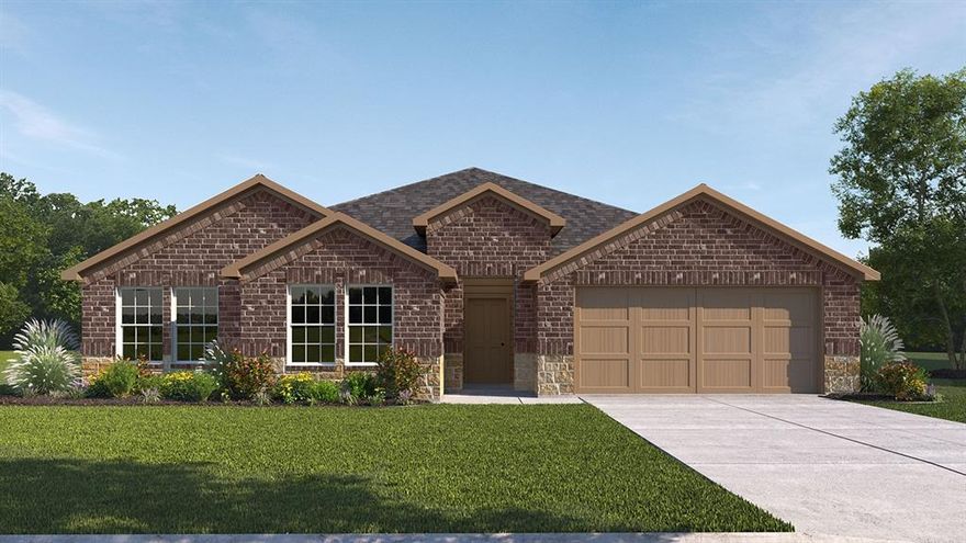 New! Gorgeous single story floor plan. Four bedrooms, two full baths, with separate study-den. Home includes, island kitchen, granite counters throughout, LED lighting, full sprinkler system, professionally engineered post tension foundation, and much more!
Introducing Northspur, our new home community in Terrell, TX.
Northspur is a brand-new D.R. Horton community in the charming city of Terrell, Texas. Discover thoughtfully designed new homes featuring open concept layouts & modern finishes all built with the quality you would expect from America's Builder. Schedule a tour today!