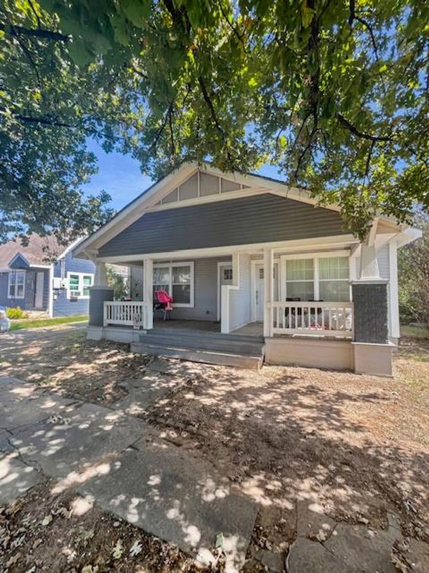 Spacious and updated home within city limits of Nocona, Tx. The interior of this home was completely remodeled in 2020 with modern finishes and open floor plan. It is located in the middle of Nocona with easy access to school, church, and downtown. The backyard has covered storage, wonderful shade trees, and plenty of room. This home was originally a duplex and offers 2 laundry hookups, 2 AC units, and 2 water heaters; making it a great investment opportunity for a possible 2 family dwelling. Call Zane Kemp @ 940-634-1998 to schedule a showing today!