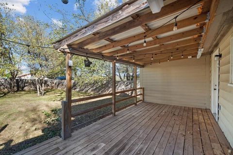 A home in Weatherford