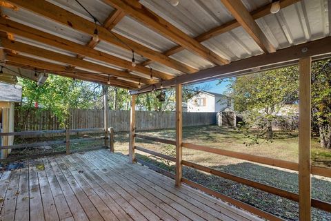 A home in Weatherford