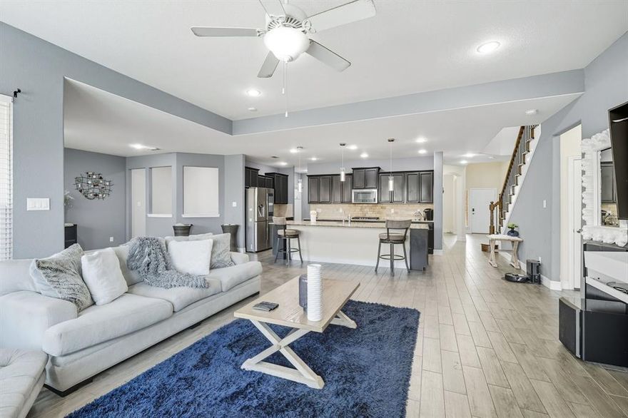 MOTIVATED SELLER!!! PRICE DROP! Searching for a home in Fort Worth 76131? Look no further than 1929 S Brahorn Lane, located in the highly desirable West Fork Ranch community. NEW ROOF 09-2025, NEW HVAC 06-2025
This stunning residence is designed for comfort, connection, and modern living. Inside, you’ll find 4 bedrooms, 4 full baths, a private office, game room, movie room, and a flexible downstairs space that works perfectly as a homework station, second office, or playroom.
The open-concept floor plan makes daily living and entertaining effortless. The kitchen is the heart of the home, featuring a massive island and expansive countertops that flow seamlessly into the spacious living area, filled with natural light—perfect for gatherings, holidays, and cozy nights in. Upstairs, enjoy endless fun with a game room for everyone and a dedicated movie room for the ultimate home theater experience. When it’s time to unwind, retreat to the huge primary suite, complete with a spa-inspired bath and oversized walk-in closet.
Life in West Fork Ranch feels like resort living, with access to a sparkling pool, scenic walking trails, playgrounds, and a dog park. Plus, the 76131 location puts you minutes from top-rated schools, Alliance Town Center shopping, dining, and easy access to I-35W for commuting.
This isn’t just a house—it’s the lifestyle you've been waiting for. Don’t wait—1929 S Brahorn Lane won’t last long!
1% LENDER CREDIT WHEN USING PREFERRED LENDER!