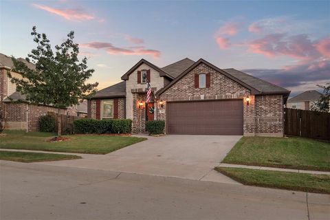 A home in Aubrey