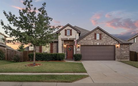 A home in Aubrey