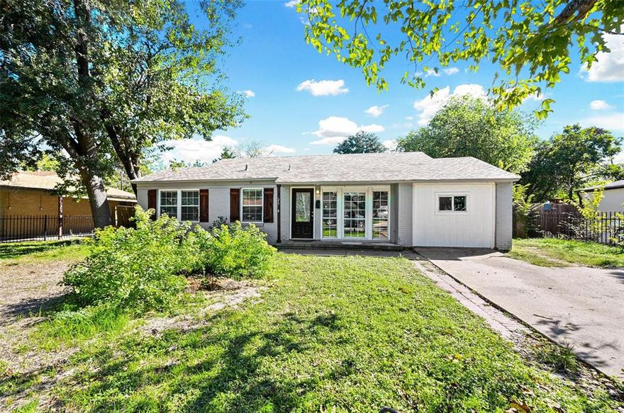 Welcome to 2524 Nicholson Dr., a charming 3-bed, 1-bath home nestled in the heart of Dallas's vibrant community. This single-story treasure offers a seamless blend of comfort and potential, featuring bright, airy living spaces and a kitchen that's just waiting for your culinary creativity. Each bedroom promises a personal retreat, ready to adapt to your unique style. Outside, the expansive backyard is a blank canvas for your outdoor dreams, be it a lush garden or a lively entertainment space. Situated in a friendly neighborhood, you're just moments away from bustling shops, eateries, and the dynamic Dallas cityscape. Ideal for first-time buyers or astute investors, this home is a rare opportunity to craft your own haven in the city. Embrace the spirit of Dallas and make 2524 Nicholson Dr. the backdrop to your future!