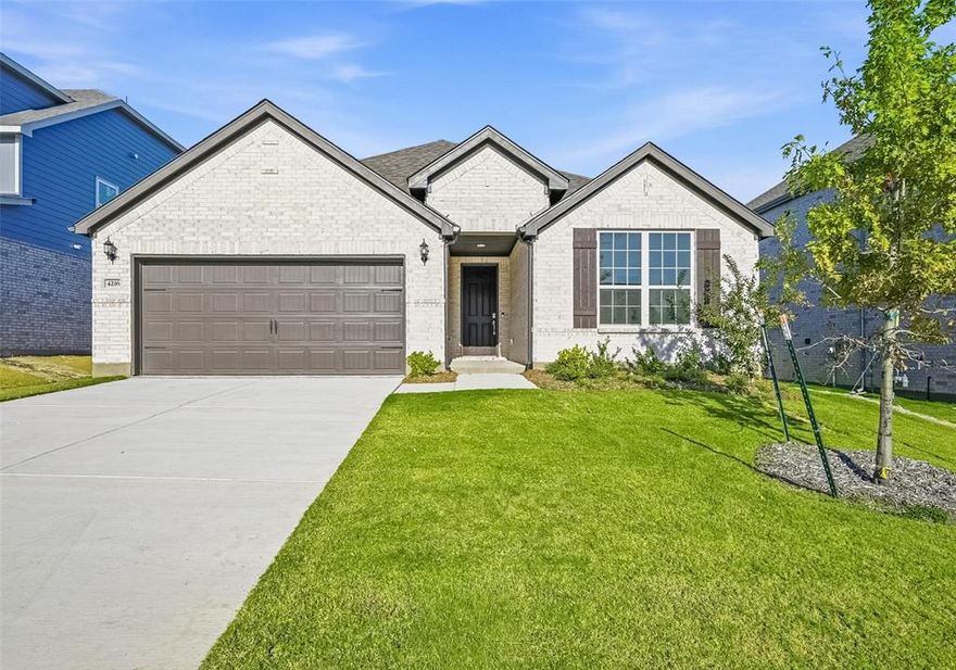 Available for Lease – New Construction in Highland Lakes!
Be the first to live in this beautifully designed 3-bedroom, 2-bathroom home located in the highly sought-after Prosper ISD. This one-story layout offers modern comfort and open-concept living. The bright, spacious kitchen features an oversized island, gas cooktop, stainless steel appliances, and plenty of storage. Enjoy meals in the formal dining room or cozy breakfast nook overlooking the backyard.
The primary suite includes a bay window, dual sinks, and a walk-in closet, providing a serene retreat. Luxury vinyl plank flooring flows through the main living areas.
Step outside to a private, fenced yard with a sprinkler system and covered patio, perfect for relaxing or entertaining. Located in Highland Lakes, residents enjoy access to community amenities, including a pool and park.
Conveniently situated near US-380 and Lake Forest Drive, this home offers easy access to shopping, dining, and entertainment.
Pets are considered on a case-by-case basis.
Available now for immediate move-in!
All information is to be confirmed by the Tenant and their agent. 
For further questions or to apply, please email the agent with the applicant's DL and email address. 
The rental criteria are an Income of 3 times the rent, a minimum credit score of 600, No Prior Evictions, No Criminal Record, No History of Bankruptcies, and No Use of Vouchers.