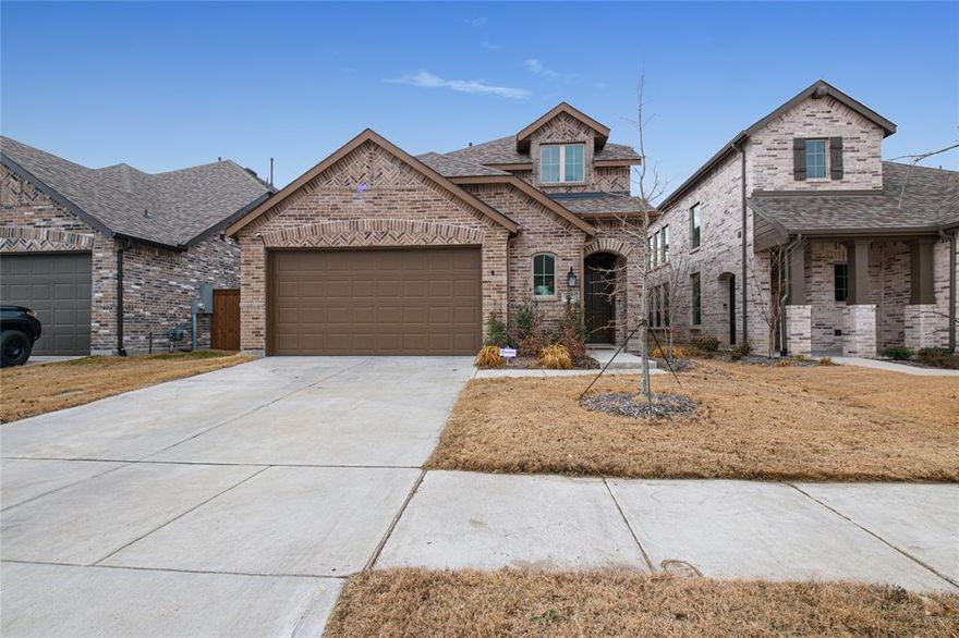 Welcome to your dream home! This Highland-built home in Clements Ranch offers comfort, functionality, and high-end upgrades. With 4 bedrooms, 3 bathrooms, and a game room, it's perfect for entertaining. The gourmet kitchen features stainless steel appliances and granite countertops. The master suite provides a relaxing retreat with a luxurious soaking tub and shower. Enjoy the privacy of the green belt and nearby amenities like walking trails, pool, and playground. Don't miss out on this extraordinary Highland home, your slice of paradise!