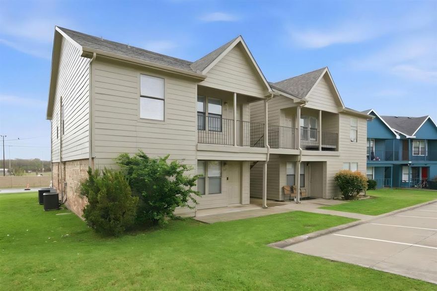 Quadruplex in the heart of Grand Prairie and close to a ballpark and park! 4 units - Three units have 2 Bedrooms and 2 Bathrooms, and one unit has 3 Bedrooms and 2 Bathrooms. Units are 317, 319, 321, and 323 Ware. Three units are currently rented and one is vacant for showing! Grand Prairie offers Fine Arts Academies, STEM Academies, etc. This location is close to all shopping, EPIC Water Park, Chicken and Pickle, Boulder Indoor Climbing Park, and a short drive to the Stadiums in Arlington. Within 30 minutes to both downtown Fort Worth and Downtown Dallas so prime location in the Metroplex. Buyers to verify all dimensions, taxes, schools, etc.