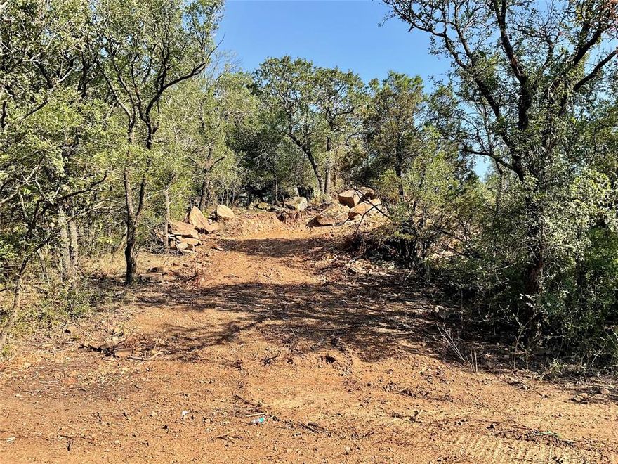 **Owner Financing Available** Be the King of your own hill! Beautiful hilltop lot with great views! Come see what Mineral Wells has to offer and build your new home here!  This lot has tons of trees, so you can carve out a place to build and maintain privacy.