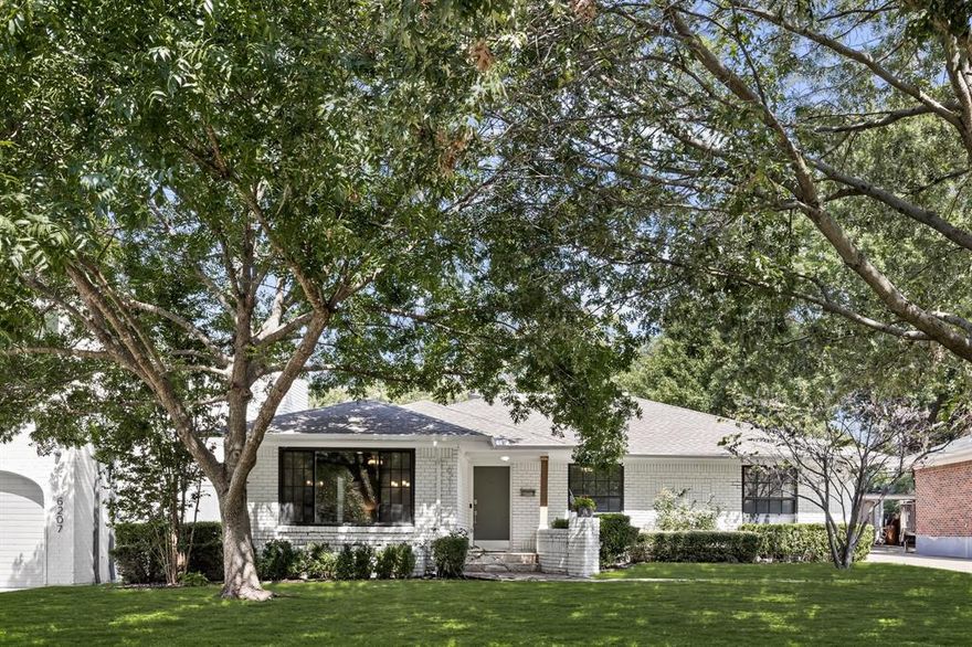 Step into the oasis of luxury at 6211 Marquita Avenue, Dallas, TX, where charm meets modern convenience in this 3-bedroom, 2-bathroom gem. This home boasts freshly refinished hardwood floors that whisper elegance. The renovated primary bath offers a double vanity, perfect for morning duos, and the primary bedroom pampers with double walk-in closets. Imagine the possibilities in the converted garage-now-guest house 400sqft (included in total sqft) with its own full bath and kitchenette. Dive into relaxation with a rare pool surrounded by lush turf and a sleek pool deck. With air conditioning and stainless steel appliances, comfort is key. And yes, parking is included, because you'll need a spot for that charming convertible! Make this delightful abode your own personal paradise. Utilities, yard and pool maintenance are included in rental rate.