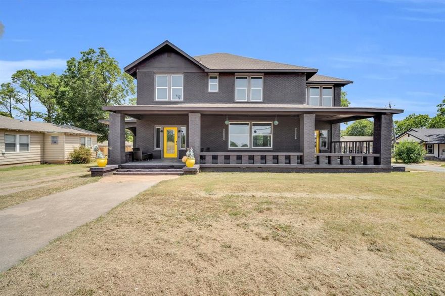 Welcome to this meticulously renovated 1930 gem in the heart of Bowie, where classic charm meets modern convenience! This unique property is suitable for both residential & commercial use. Every detail has been carefully considered, from the all-new electrical wiring, connectors, & switches to the installation of new fans & fixtures. The bathrooms have been completely remodeled with top-of-the-line fixtures, while the entire home features new flooring & blinds. Fresh paint breathes new life into this historic house, complemented by new windows & a brand-new roof. The plumbing & drainage have been entirely updated, extending from the house to the street with no cast iron. One of the standout features is the rare basement, providing ample storage or a creative workspace. The home's distinctive layout offers a refreshing departure from the ordinary, making it perfect for a variety of uses. Don't miss the opportunity to own a piece of Bowie's history!