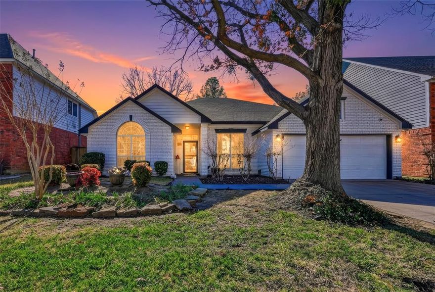 Welcome to 2202 S Branch, Arlington, TX 76001 — a truly one-of-a-kind home offering modern design, thoughtful updates, and incredible indoor-outdoor living. This beautifully updated 4-bedroom, 2-bath home has been remodeled inside and out and features hard-surface flooring throughout, creating a clean, contemporary feel. The spacious layout includes two living areas, a formal dining room, and a separate breakfast area, making it ideal for both everyday living and entertaining. The huge kitchen is a standout with abundant cabinet space, an oversized island, bar seating, and stylish finishes, plus a wet bar with sink for added convenience. Both the kitchen and bathrooms have been tastefully updated, and the modern finish-out throughout the home sets this property apart. The fourth bedroom is currently being used as a custom closet but can easily be converted back to a bedroom, nursery, office, or flex room to suit your needs. Step outside to your private backyard retreat featuring a sparkling pool, a large screened-in patio and room for pets and play, perfect for relaxing or entertaining year-round. Located in a great neighborhood, this home offers the perfect blend of style, space, and comfort.