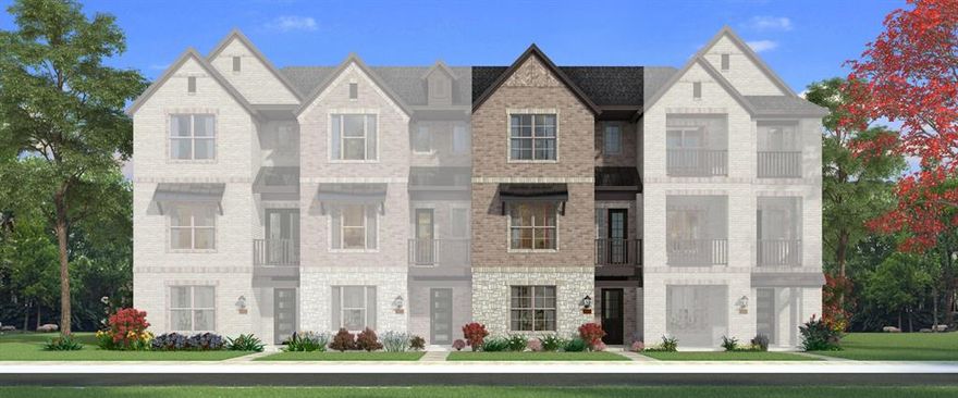 Built by Mattamy Homes - The Imperial - Available Now! The Imperial is a stunning three-story townhome in the prestigious Wade Settlement. This high-end community seamlessly blends historic charm with modern luxury, offering a low-maintenance lifestyle in the heart of the Frisco Business District. The thoughtful layout begins on the first floor with a private junior owner’s suite featuring a full bathroom—perfect for guests or a home office—and a functional mudroom leading to the two-car garage. The second level is the heart of the home, boasting an expansive open-concept Great Room anchored by a cozy fireplace and bathed in natural light. Step out onto the covered balcony for morning coffee or evening relaxation. The gourmet kitchen is a chef’s dream, equipped with sleek quartz countertops, a butlers pantry with built in cabinets, a walk-in pantry, and a flush breakfast bar designed for effortless entertaining. Retreat to the third floor, where the primary owner’s suite serves as a spa-inspired sanctuary with a walk-in closet and elegant bath. A versatile loft space on this level provides the perfect footprint for a media room, study, or gym. Wade Settlement residents enjoy exclusive access to a large private park, a sophisticated amenities center, and a sparkling pool. Located just minutes from historic downtown Frisco, Dr Pepper Ballpark, the Star, Stonebriar Centre, and Legacy West, you are steps away from world-class dining, shopping, and entertainment. With energy-efficient construction and designer finishes throughout, this is Frisco living at its finest. Come back tomorrow March 04,2026 and we will have beautiful photos uploaded for you to see.