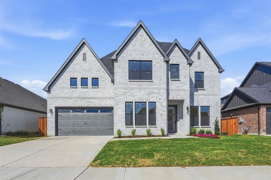 This stunning two-story Ames floor plan offers generous living space designed with growing families in mind. The open family room features soaring ceilings and expansive windows that fill the home with natural light. A private study provides an ideal work-from-home space, while the spacious game room and media room create perfect areas for relaxing and entertaining. Conveniently located just minutes from Texas Christian University, The Shops at Clearfork, and Fort Worth, this home combines comfort, style, and an unbeatable location.